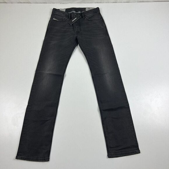 Diesel Safado 27x32 Regular Slim Straight Gray Wash RA468 Jeans Button Fly $208 - Picture 1 of 12
